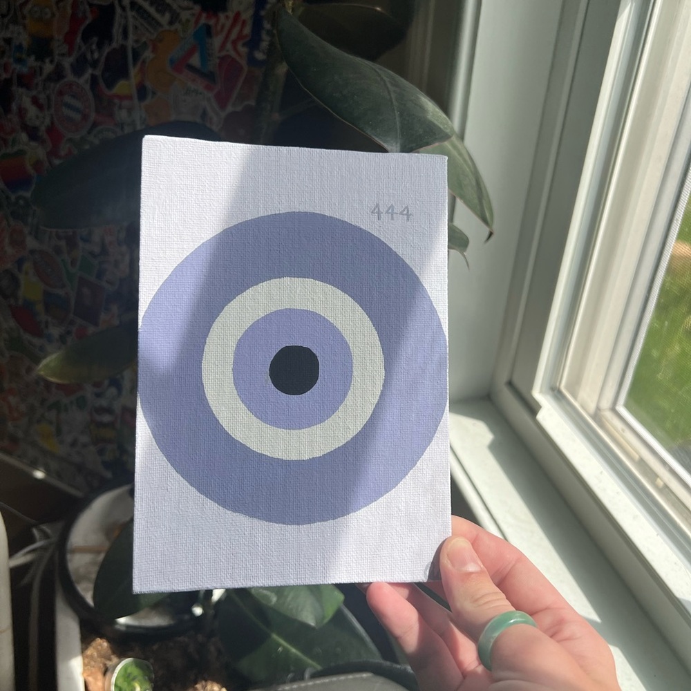 Purple Evil Eye 🧿